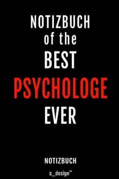 Notizbuch f�r Psychologen / Psychologe / Psychologin: Originelle Geschenk-Idee [120 Seiten liniertes blanko Papier]
