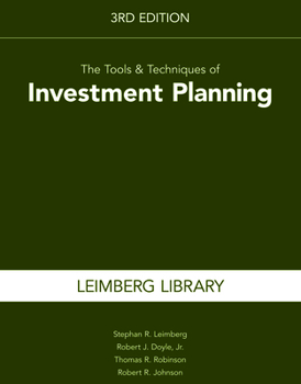 Paperback The Tools & Techniques of Investment Planning, 3rd Edition Book