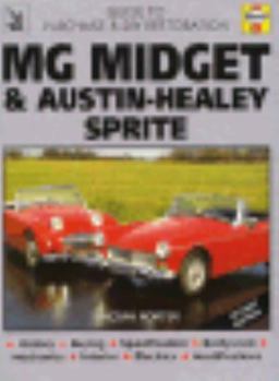 Hardcover MG Midget and Austin-Healey Sprite: Guide to Purchase and DIY Restoration Book