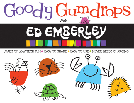 Paperback Goody Gumdrops with Ed Emberley (Ed Emberley on the Go!) Book