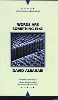 Paperback Words Are Something Else Book