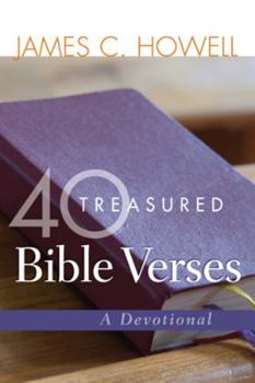 Paperback 40 Treasured Bible Verses: A Devotional Book