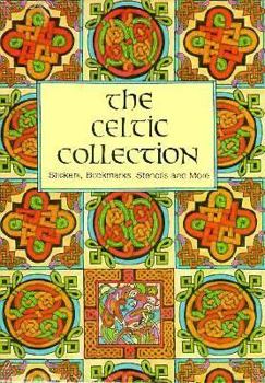Paperback The Celtic Collection: Stickers, Bookmarks, Stencils and More Book