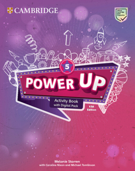 Paperback Power Up Level 5 Activity Book with Online Resources and Home Booklet Ksa Edition Book