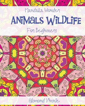 Paperback Mandala Wonders: Animals Wildlife for beginners Book