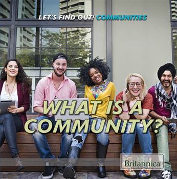 Library Binding What Is a Community? Book