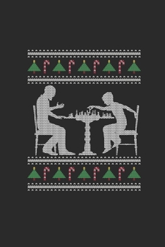 Ugly Christmas Chess: Blank Lined Notebook (6" x 9" - 120 pages) ~ Christmas Themed Notebook for Daily Journal, Diary, and Gift