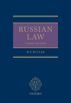 Hardcover Russian Law Book