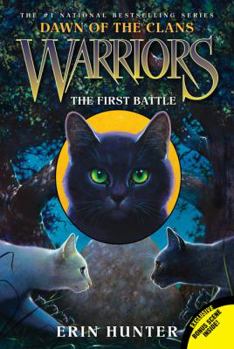 Paperback Warriors: Dawn of the Clans #3: The First Battle Book