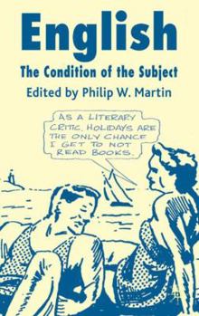 Hardcover English: The Condition of the Subject Book