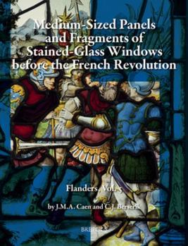 Hardcover Silver-Stained Roundels and Unipartite Panels Before the French Revolution: Flanders, Vol. 5: Medium-Sized Panels and Fragments of Large Stained-Glass Book