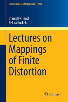 Paperback Lectures on Mappings of Finite Distortion Book
