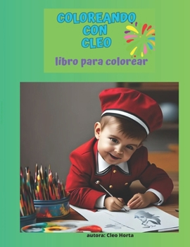 Paperback Coloreando con Cleo. [Spanish] Book