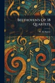 Paperback Beethoven's Op. 18 Quartets Book