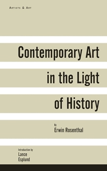 Hardcover Contemporary Art in the Light of History Book