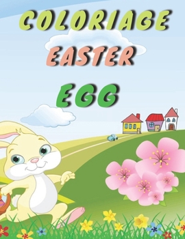 Paperback coloriage Easter egg: Easter Children's Coloring Book