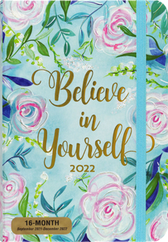 Hardcover 2022 Blue Dreams Weekly Planner (16-Month Engagement Calendar) Book
