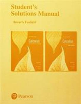 Paperback Student Solutions Manual for Calculus & Its Applications Book
