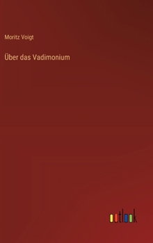 Hardcover Über das Vadimonium [German] Book