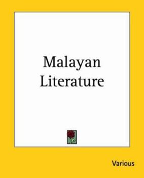 Paperback Malayan Literature Book