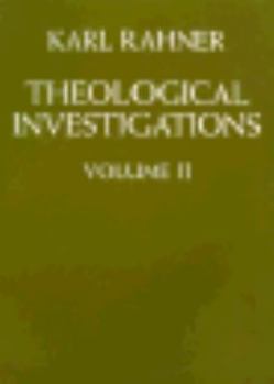 Hardcover Man In the Church (Theological Investigations Volume II) Book