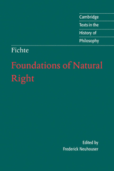 Paperback Foundations of Natural Right Book