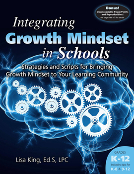 Paperback Integrating Growth Mindset in Schools Book