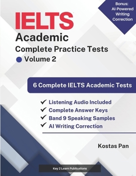 Paperback IELTS Academic: Complete Practice Tests Volume 2 Book