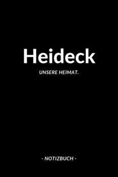 Heideck: Notizbuch A5 mit 120 Seiten Punktraster | Dotted Notizblock, Journal, Notebook | Deine Stadt, Notizen, To Do's (German Edition)