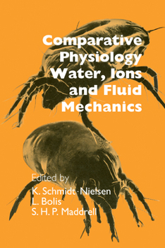 Paperback Comparative Physiology: Water, Ions and Fluid Mechanics Book