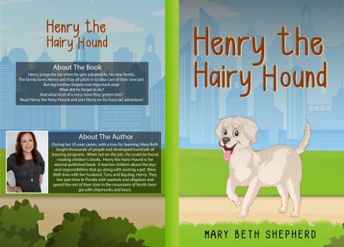 Paperback Henry The Hairy Hound Book