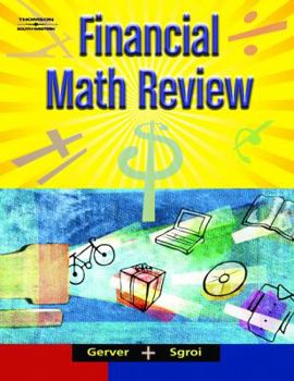 Paperback Financial Math Review Book