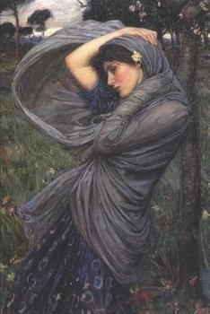Paperback Boreas John William Waterhouse: Boreas Pre-Raphaelite Style Painting by John William Waterhouse Empty Lined Journal Notebook Diary Book