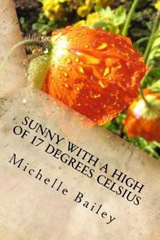 Paperback Sunny with a high of 17 degrees celsius Book