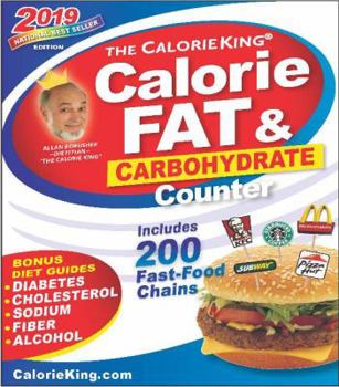 Paperback Calorieking 2019 Calorie, Fat & Carbohydrate Counter Book
