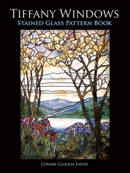 Paperback Tiffany Windows Stained Glass Pattern Book