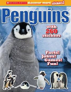 Paperback Penguins (Scholastic Discover More with Stickers) Book