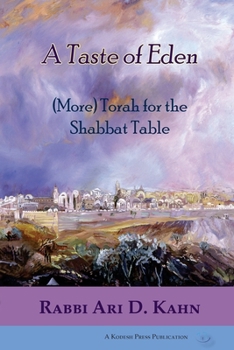 Paperback A Taste of Eden: (More) Torah for the Shabbat Table Book