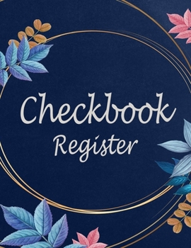 Paperback Checkbook Register: Large Print, Simple Checkbook Register: Check Register for Personal Checkbook or Business Bank Account- Check Book Reg Book