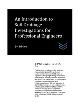 Paperback An Introduction to Soil Drainage Investigations for Professional Engineers Book