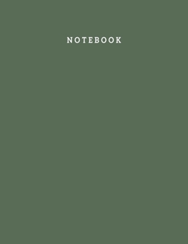 Paperback Notebook: Large Unlined Notebook Sketchbook Journal With Blank Paper - Unruled 100 Pages 8.5x11 Inch Large Blank Paper Notebook Book