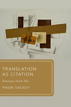 Hardcover Translation as Citation Book