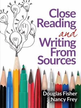 Hardcover Close Reading and Writing from Sources Book