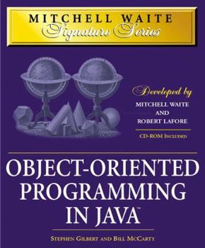 Hardcover Object-Oriented Programming in Java [With Sun's Java Development Kit, Source Code from Book] Book