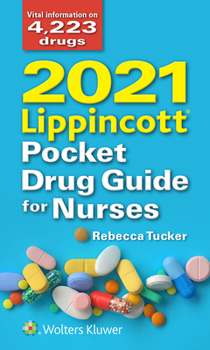 Paperback 2021 Lippincott Pocket Drug Guide for Nurses Book