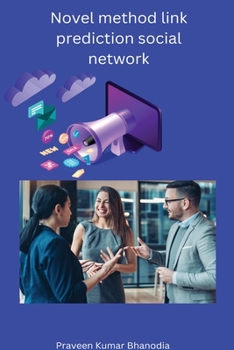 Paperback Novel method link prediction social network Book
