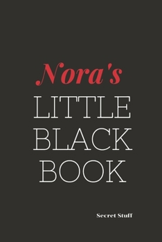 Paperback Nora's Little Black Book: Nora's Little Black Book
