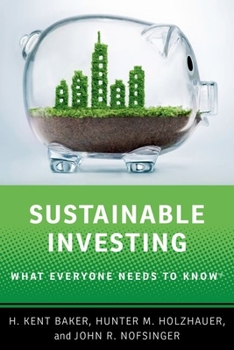 Hardcover Sustainable Investing: What Everyone Needs to Know Book