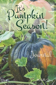 Paperback Pumpkin Season Journal with 150 Decorated Lined Pages, 6x9 Book