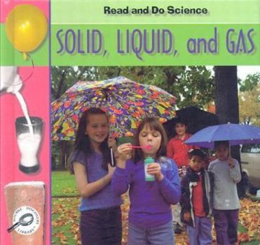 Library Binding Solid, Liquid, and Gas Book